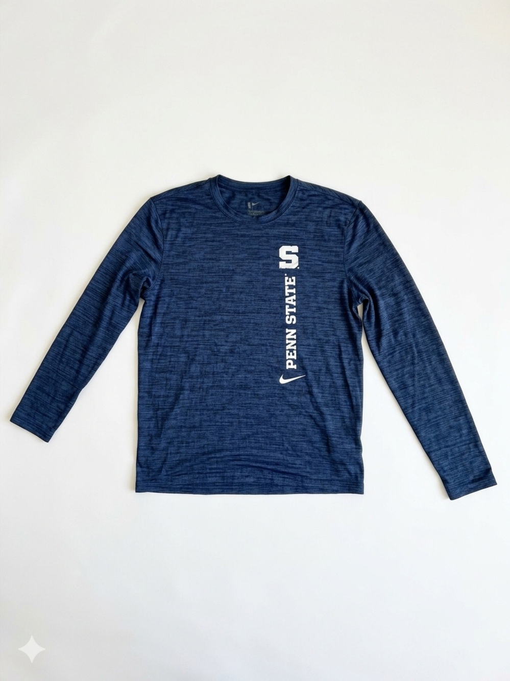 Nike Penn State Long Sleeve Performance Dri-fit Tee - Navy. Men’s size large